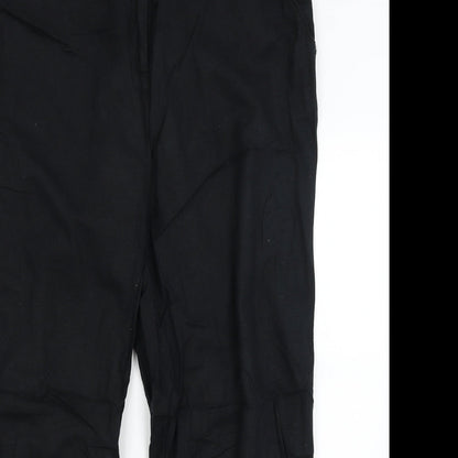 George Womens Black   Trousers  Size 16 L27 in