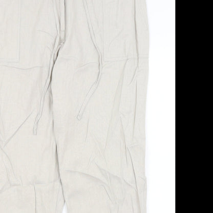Bonmarche Womens Beige   Trousers  Size 20 L27.5 in