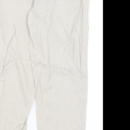 Bonmarche Womens Beige   Trousers  Size 20 L27.5 in