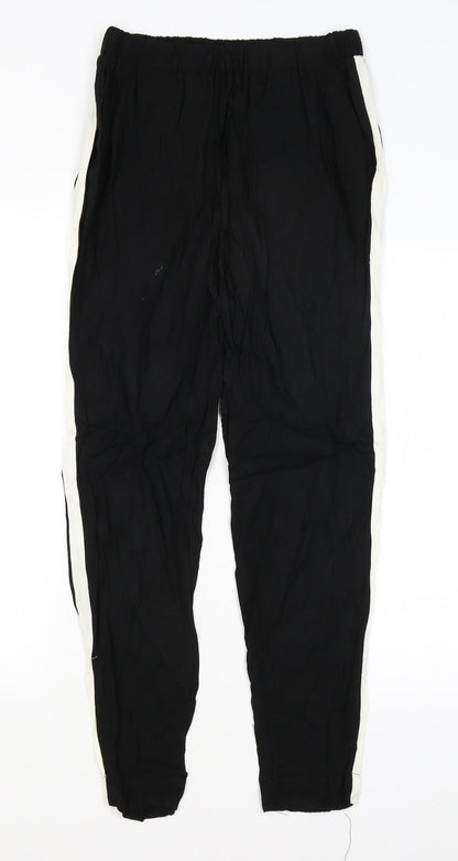 New Look Womens Black   Trousers  Size 10 L26.5 in