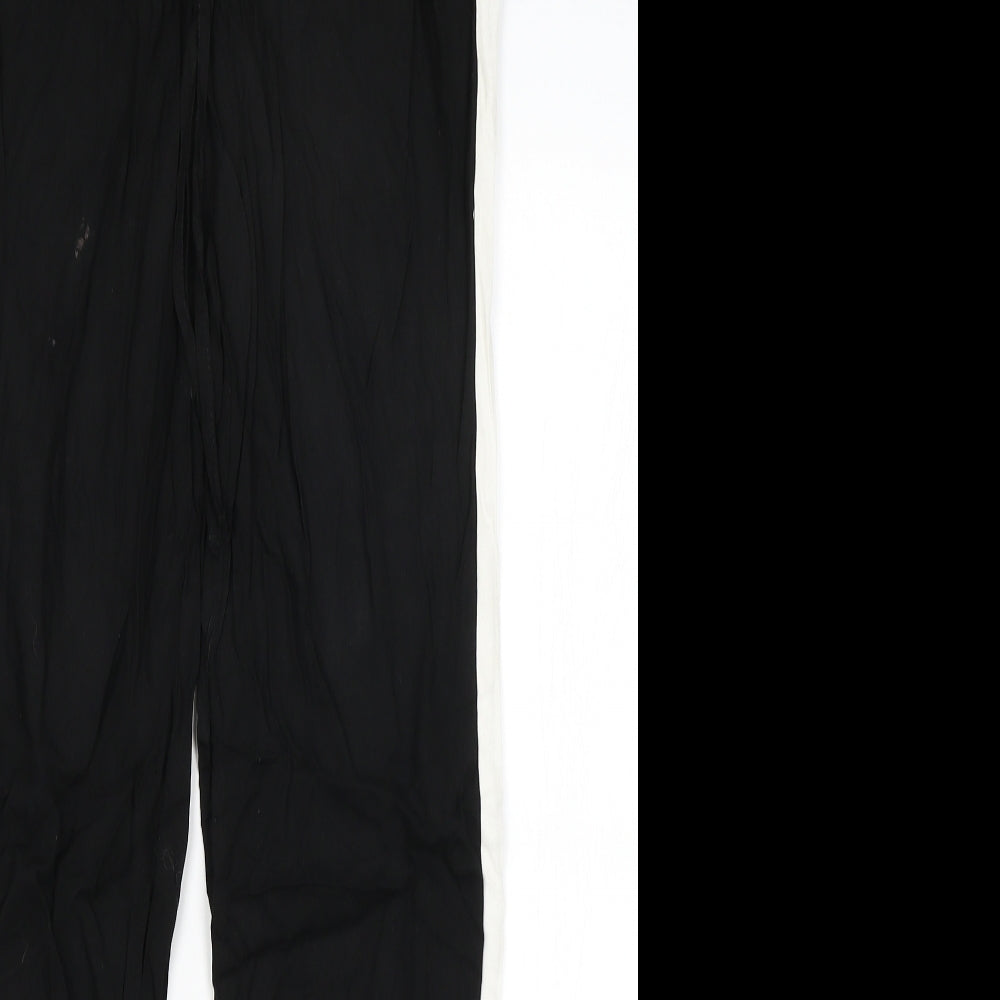 New Look Womens Black   Trousers  Size 10 L26.5 in