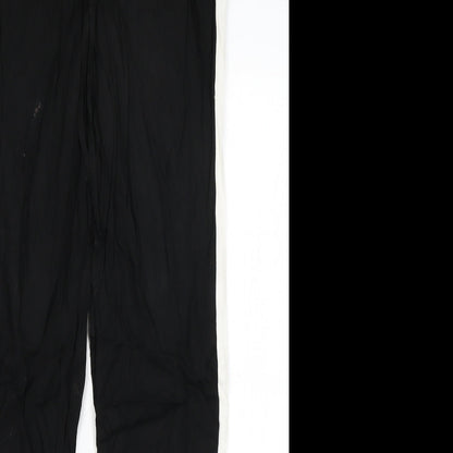 New Look Womens Black   Trousers  Size 10 L26.5 in