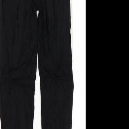 New Look Womens Black   Trousers  Size 10 L26.5 in