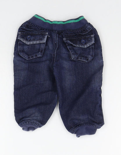 Earlydays Baby Blue   Jogger Jeans Size 6-9 Months