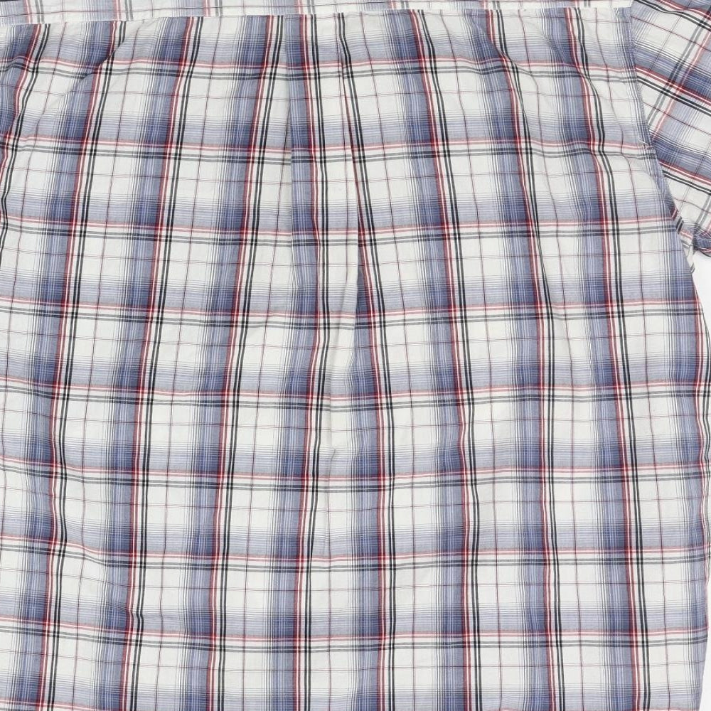 Urban Sprirt Mens Blue Check   Button-Up Size XL