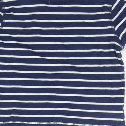 F&F Baby Blue Striped  Basic T-Shirt Size 12-18 Months