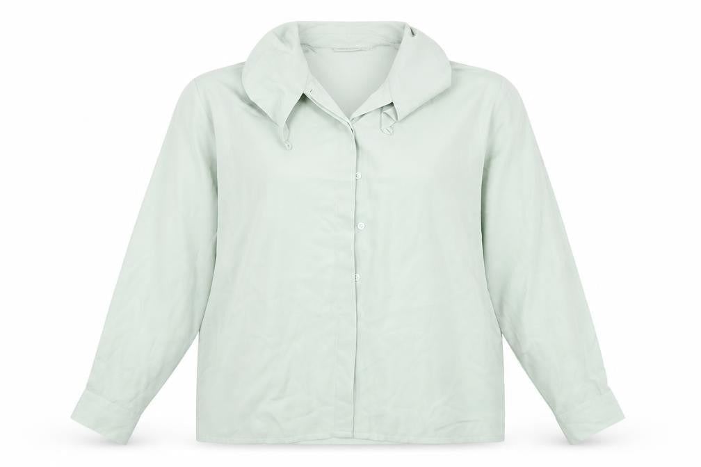 Womens UK Size 16 COMPLIMENTS Green Basic Button-Up