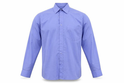 Mens UK Size 15 Premier Black  Button-Up Long Sleeve Casual Shirt
