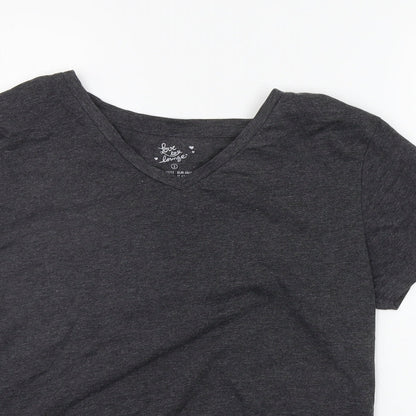 Primark Womens Grey   Basic T-Shirt Size S