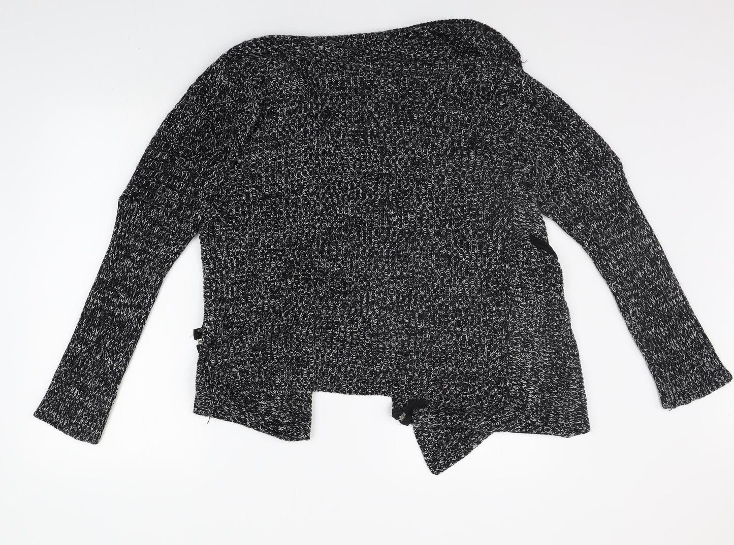 Womens UK Size 8 Select Black Cardigan Jumper
