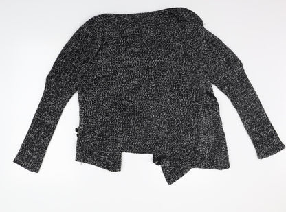 Womens UK Size 8 Select Black Cardigan Jumper