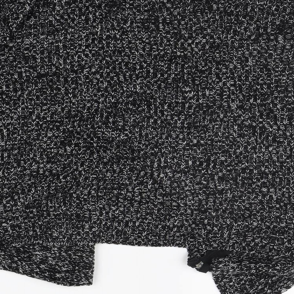 Womens UK Size 8 Select Black Cardigan Jumper