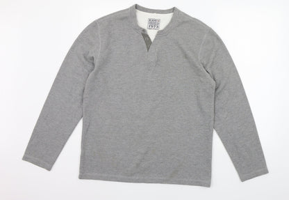 Womens UK Size L Easy Grey Pullover Jumper