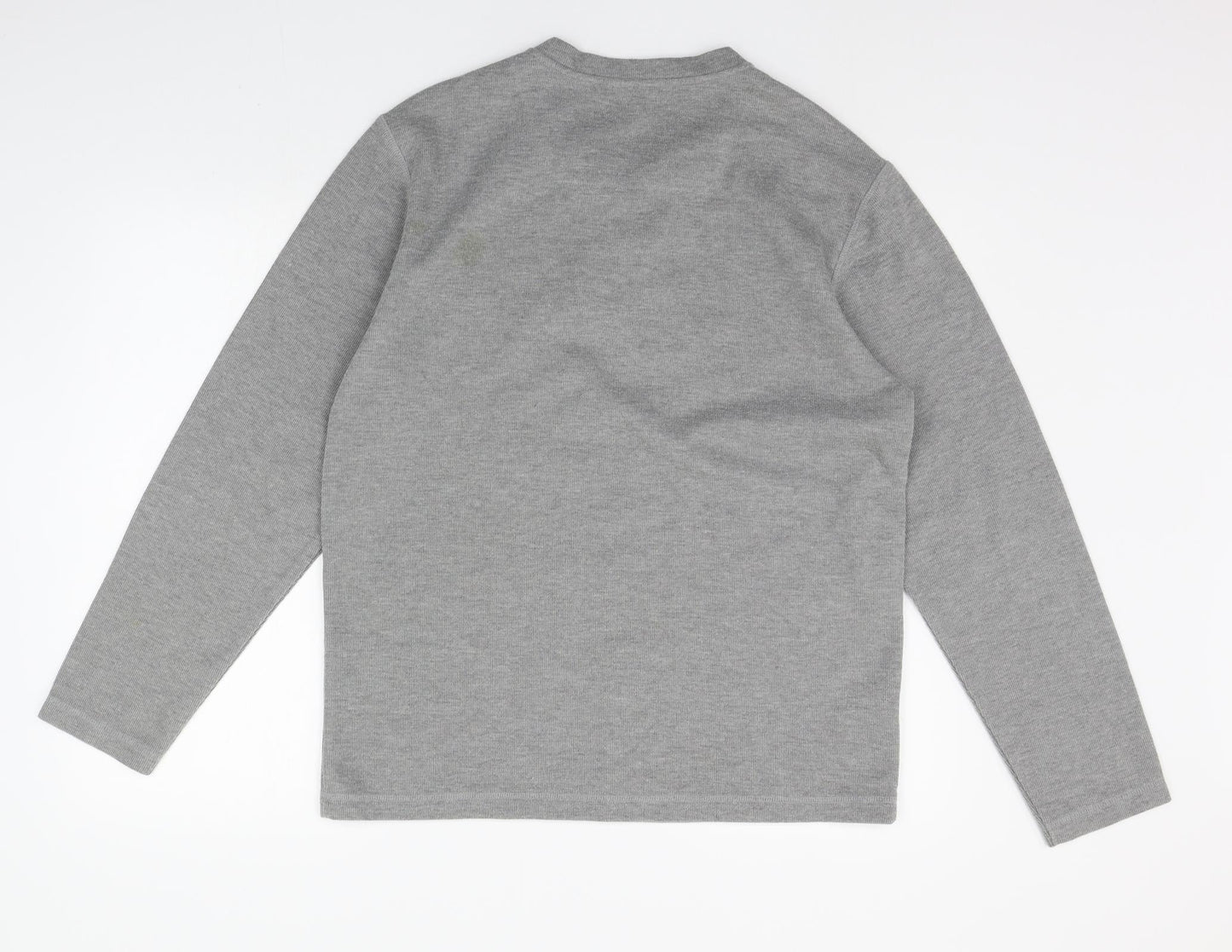 Womens UK Size L Easy Grey Pullover Jumper