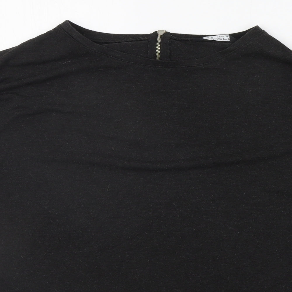 Womens UK Size 8 Select Grey Basic Polo