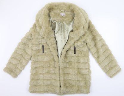 Womens UK Size 12 Be Beau Beige Jacket