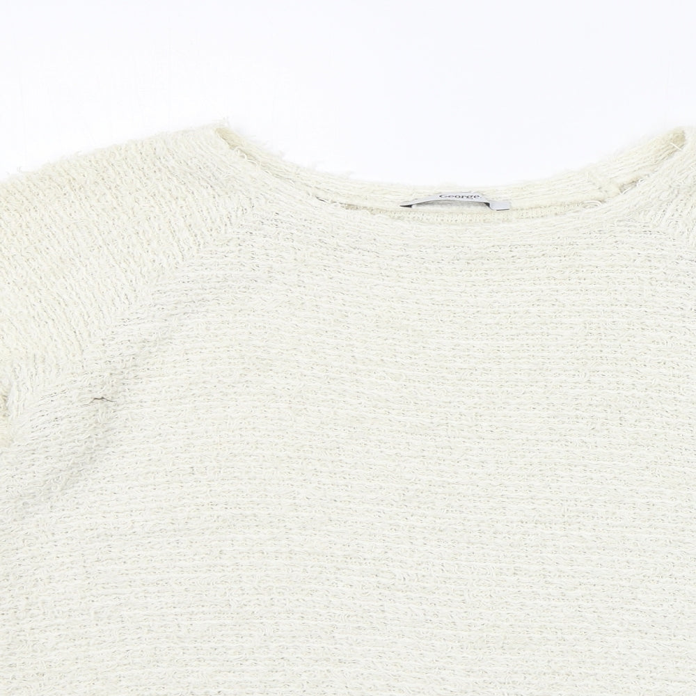 George Womens Beige   Pullover Jumper Size 12