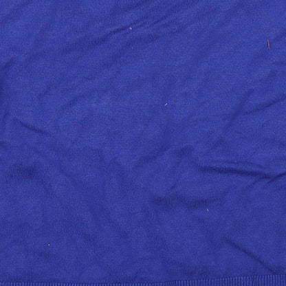 Womens UK Size XS M&Co Blue Cardigan Jumper