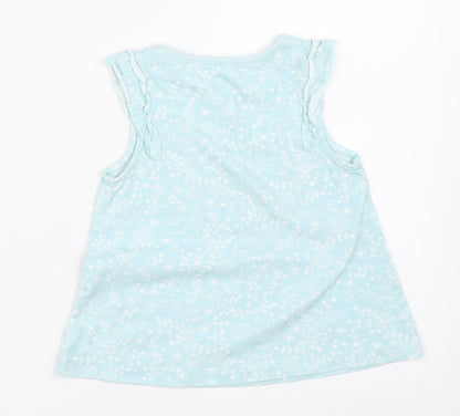 George Girls Blue   Basic Tank Size 3-4 Years