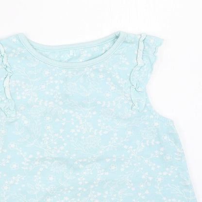 George Girls Blue   Basic Tank Size 3-4 Years