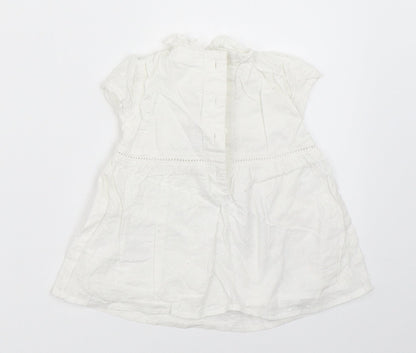 NEXT Girls White   Fit & Flare  Size 3-6 Months
