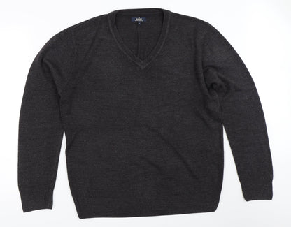 Easy Mens Grey   Pullover Jumper Size L