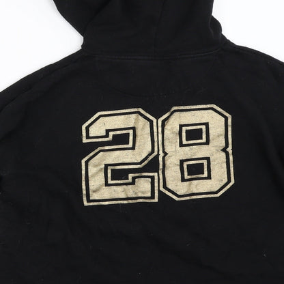 Disney Girls Black   Pullover Hoodie Size 12 Years  - mickey mouse