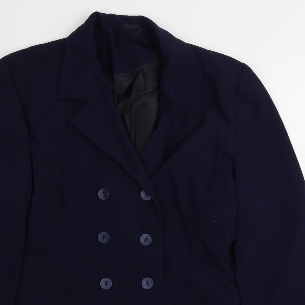 New Look  Womens Blue   Jacket Blazer Size 12