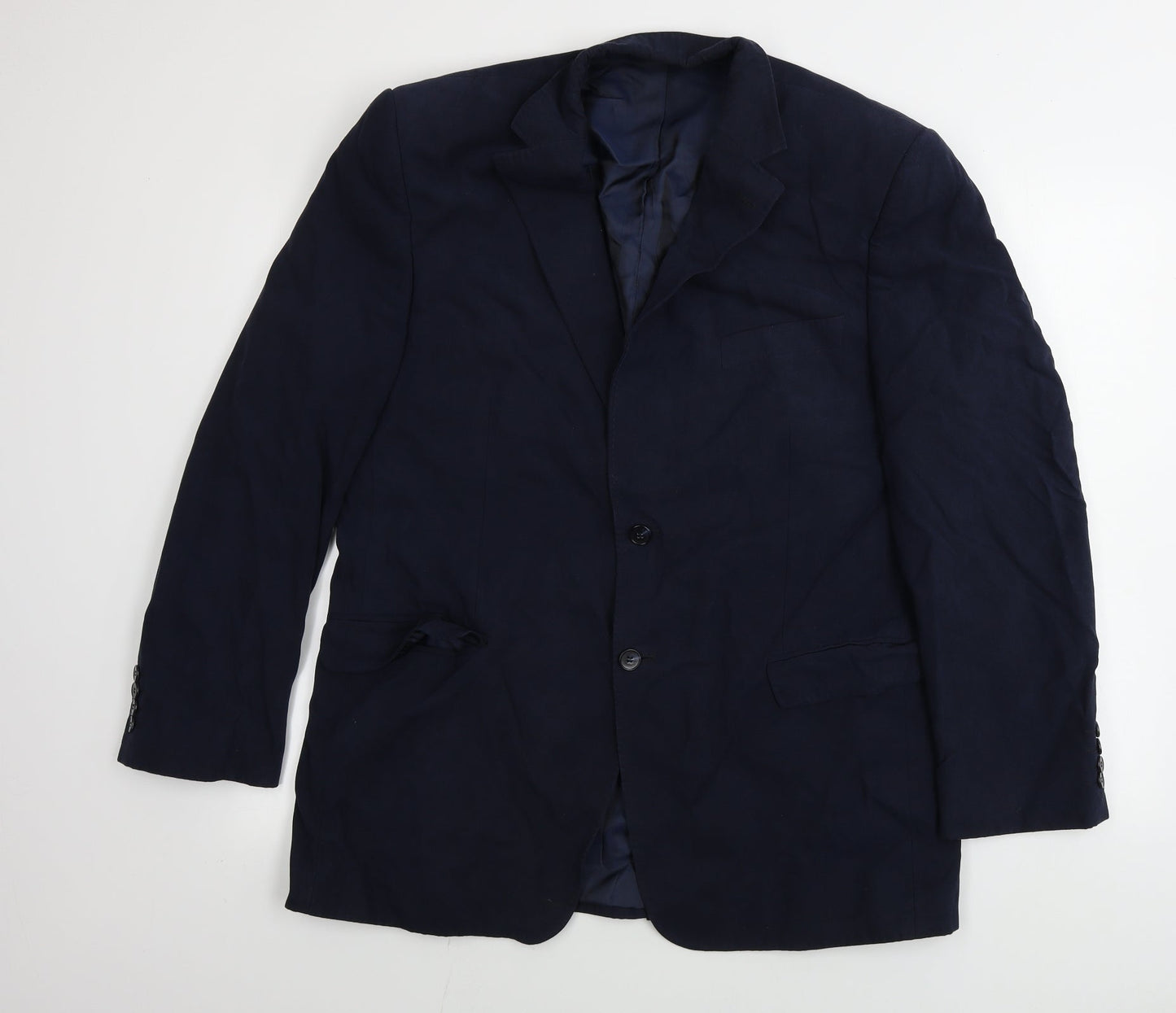 Mens UK Size 42 Marks and Spencer Regular Blue Suit Jacket