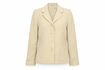 IMAGES Womens Beige   Jacket Blazer Size 12