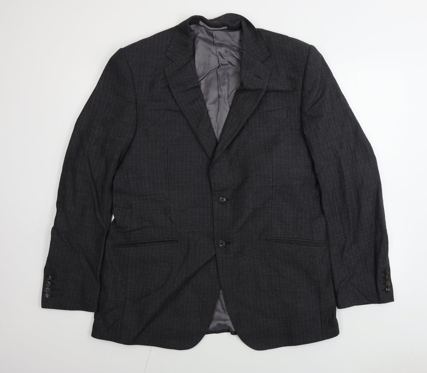 Mens UK Size 42 Marks and Spencer Regular Grey Suit Jacket