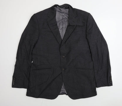 Mens UK Size 42 Marks and Spencer Regular Grey Suit Jacket