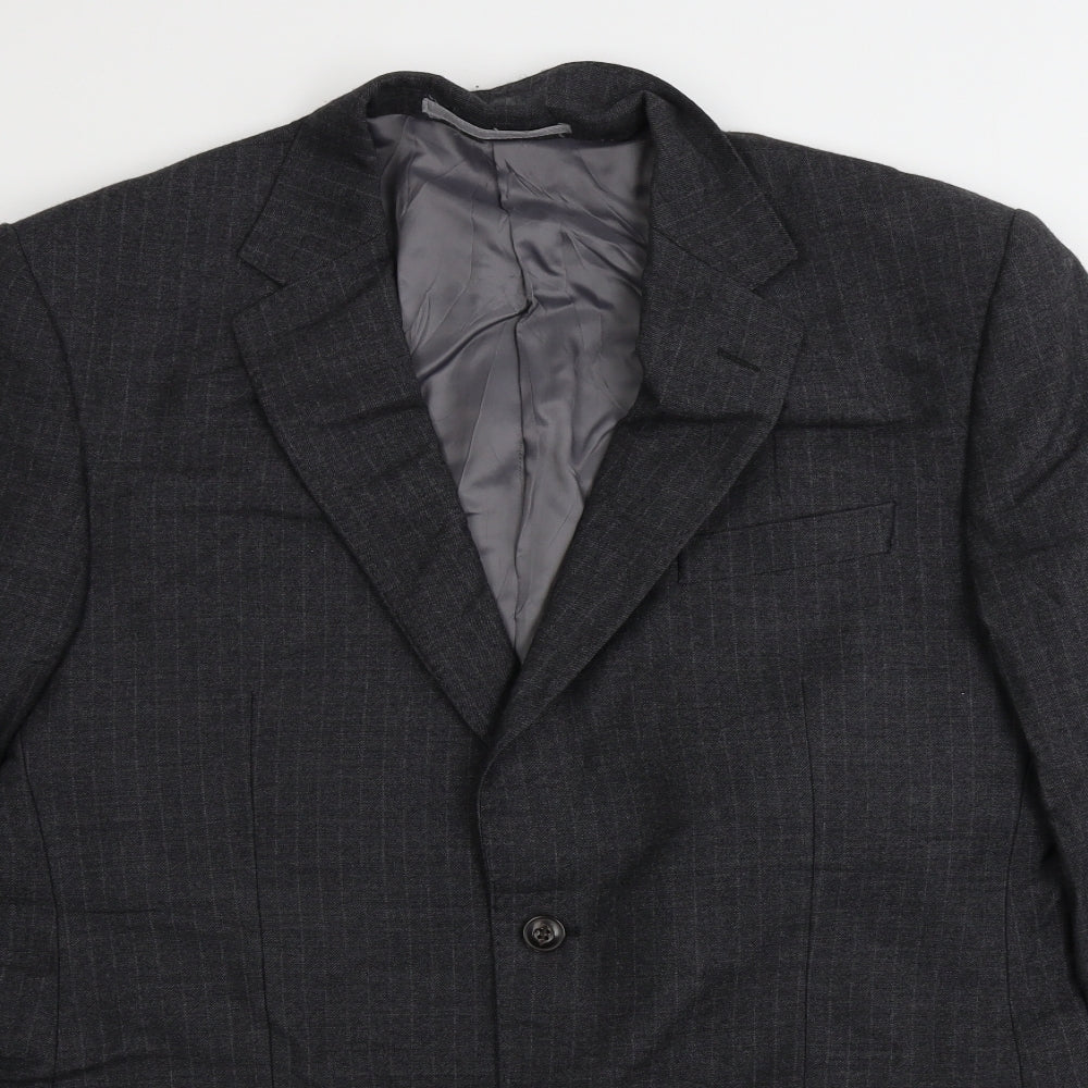 Mens UK Size 42 Marks and Spencer Regular Grey Suit Jacket