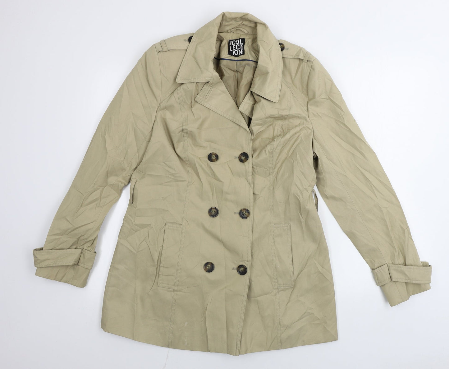 Womens UK Size 12 Debenhams Beige Jacket