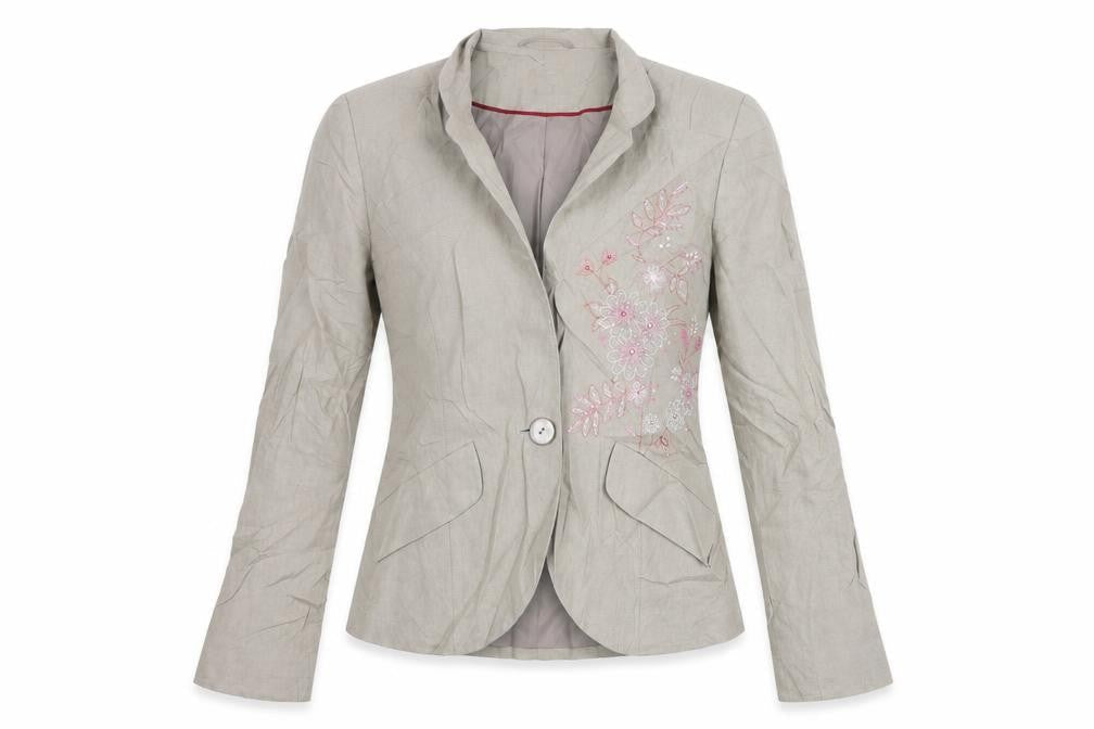 Womens UK Size 12 NEXT Regular Beige Blazer