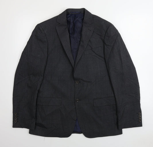 Mens UK Size 38 Marks and Spencer Regular Grey Suit Jacket