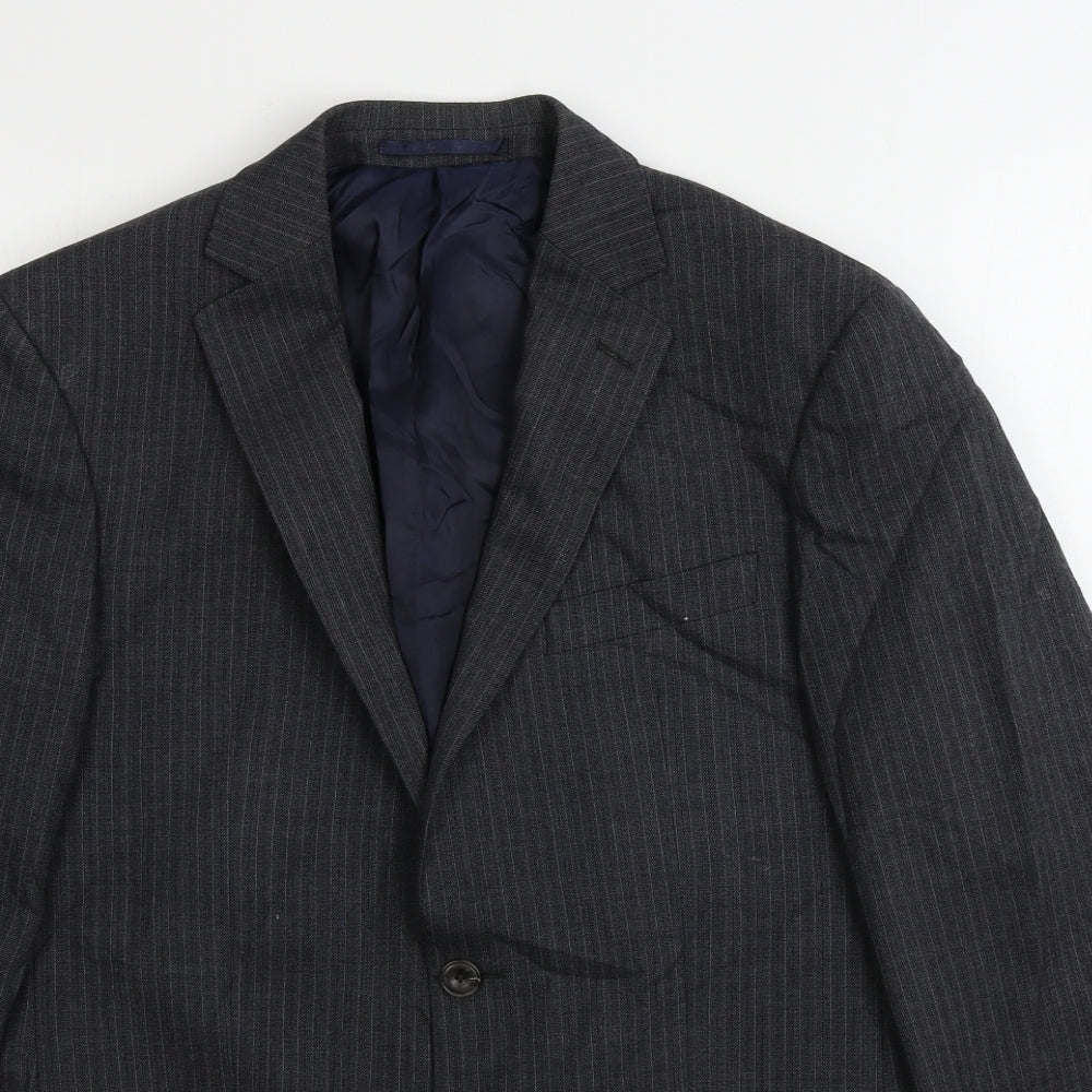 Mens UK Size 38 Marks and Spencer Regular Grey Suit Jacket