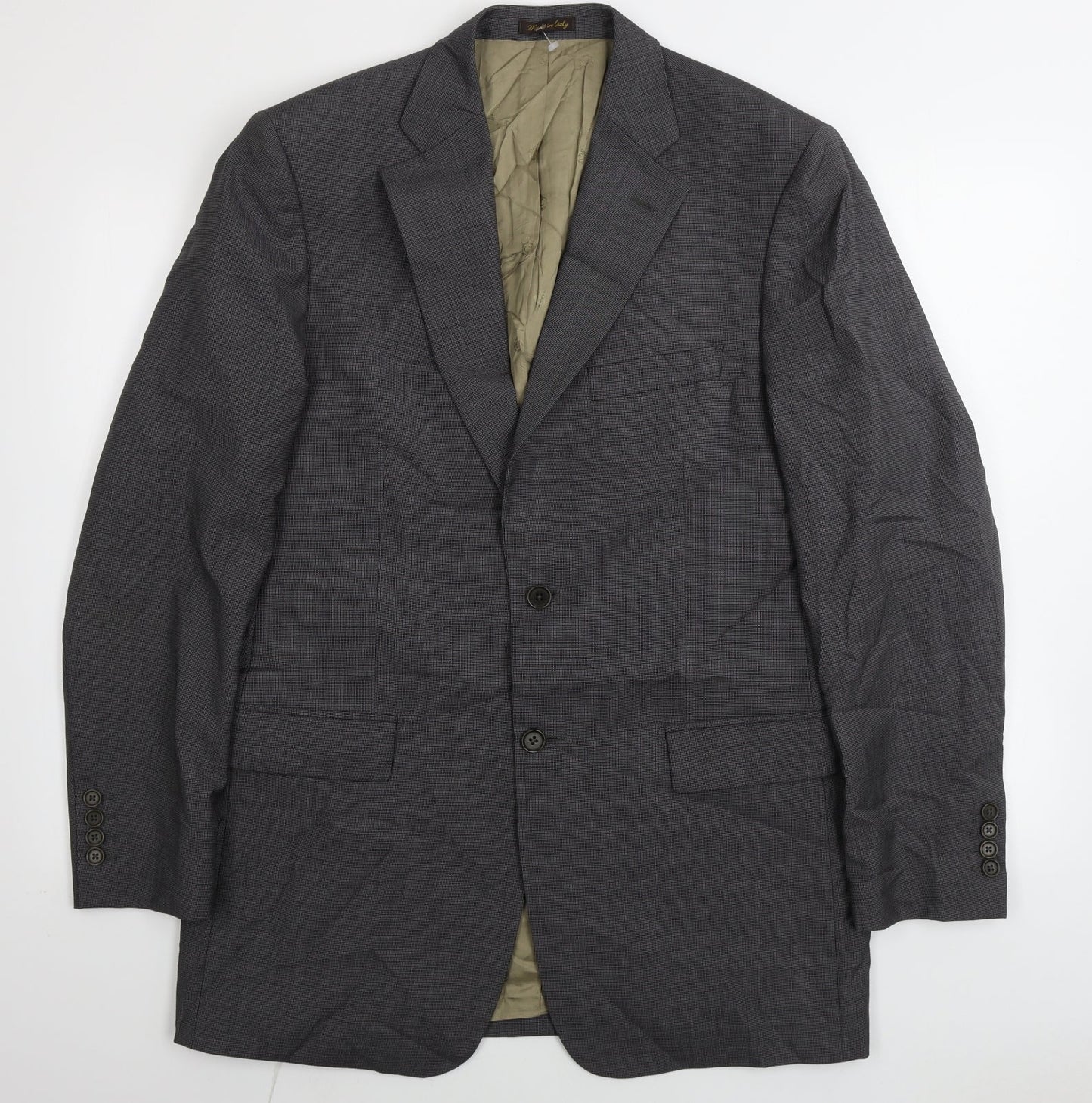 Mens UK Size 40 Marks and Spencer Regular Grey Suit Jacket