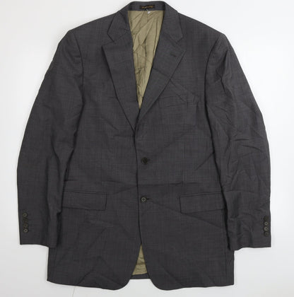 Mens UK Size 40 Marks and Spencer Regular Grey Suit Jacket