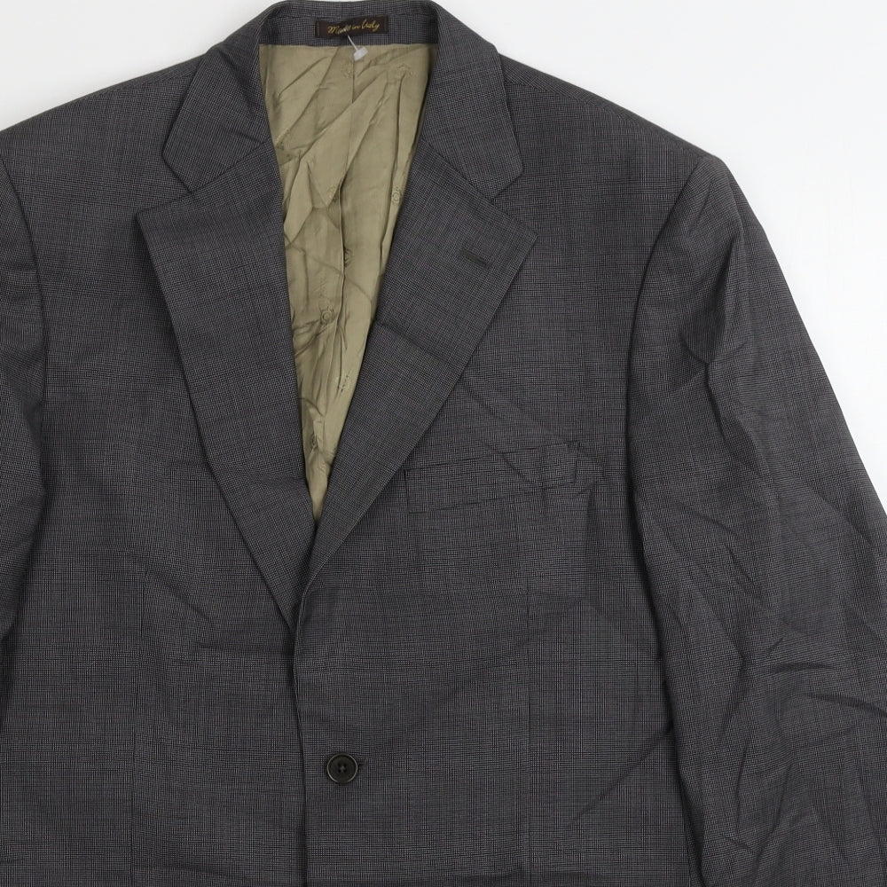 Mens UK Size 40 Marks and Spencer Regular Grey Suit Jacket