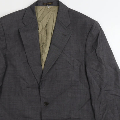 Mens UK Size 40 Marks and Spencer Regular Grey Suit Jacket