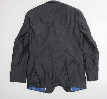 Mens UK Size 42 Marks and Spencer Regular Grey Suit Jacket