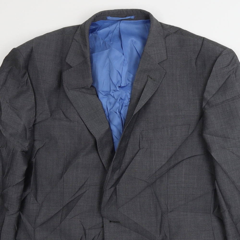 Mens UK Size 42 Marks and Spencer Regular Grey Suit Jacket