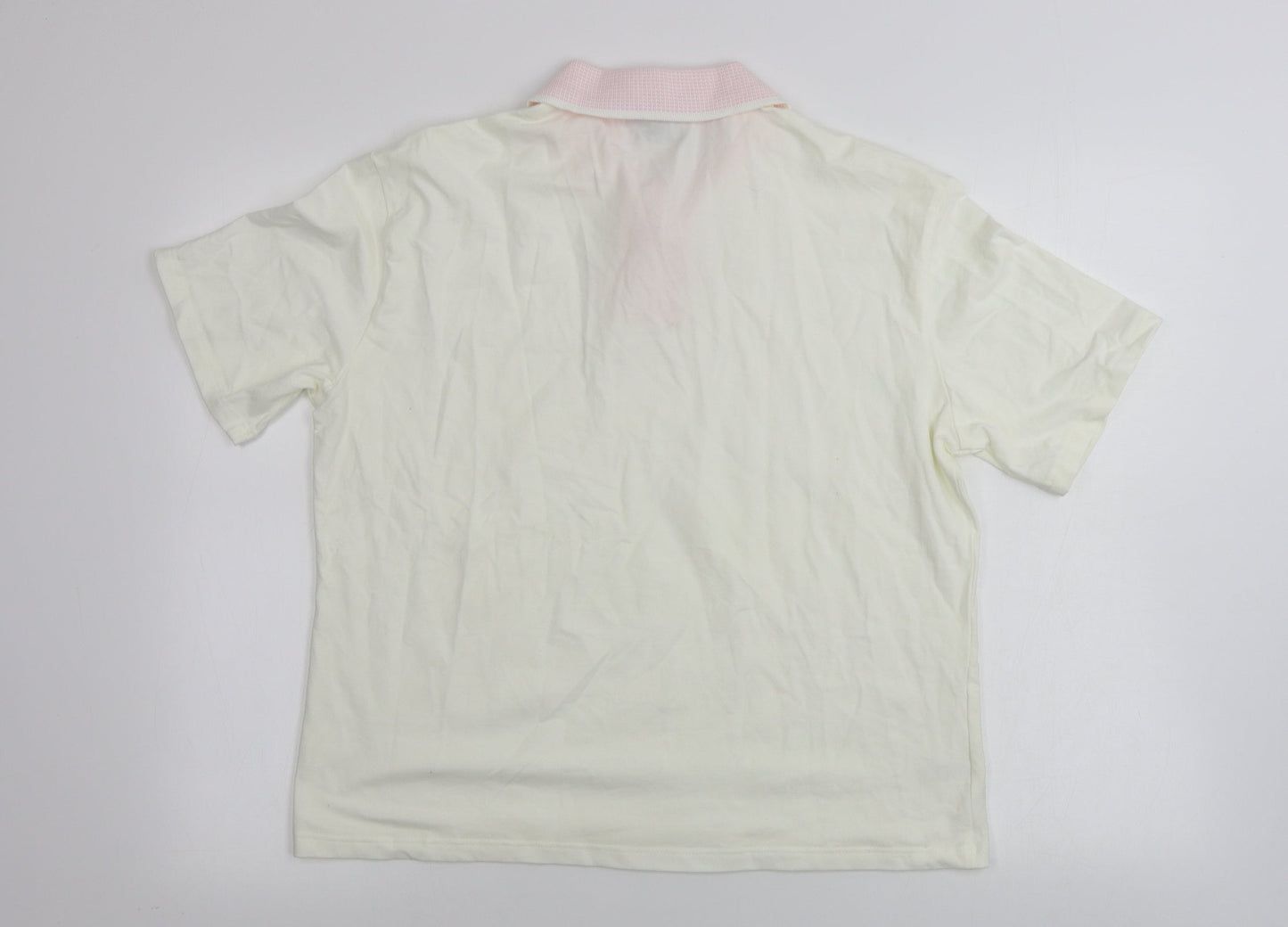 JRB Golf  Mens Ivory    Polo Size XL