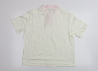 JRB Golf  Mens Ivory    Polo Size XL