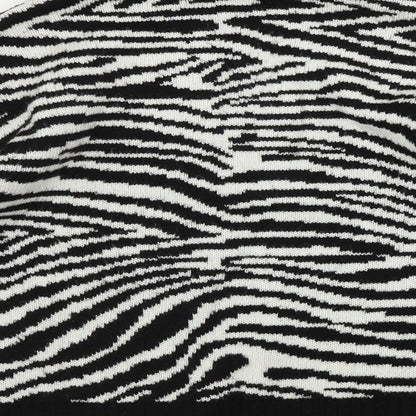 Primark  Womens White Animal Print  Pullover Jumper Size XS