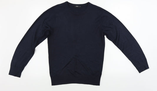 F&F  Mens Blue   Pullover Jumper Size S