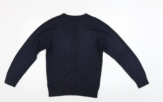 F&F  Mens Blue   Pullover Jumper Size S