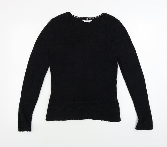 Womens UK Size 10 Editions Black Pullover Jumper