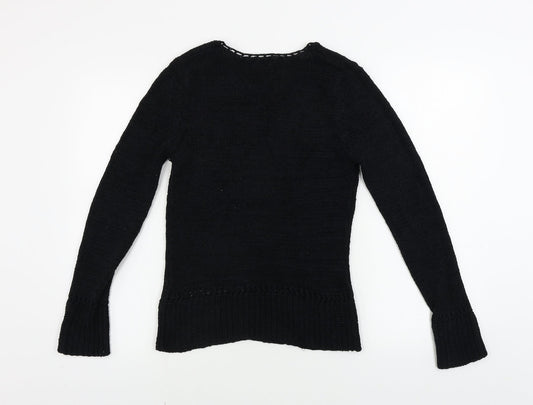 Womens UK Size 10 Editions Black Pullover Jumper